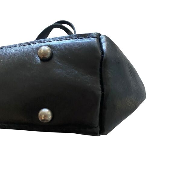 Patricia Nash Shoulder Bag Black Leather Minimalist Everyday Wear Tote NWT $199 - Picture 11 of 16